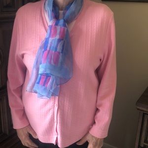 Pink Cardigan medium